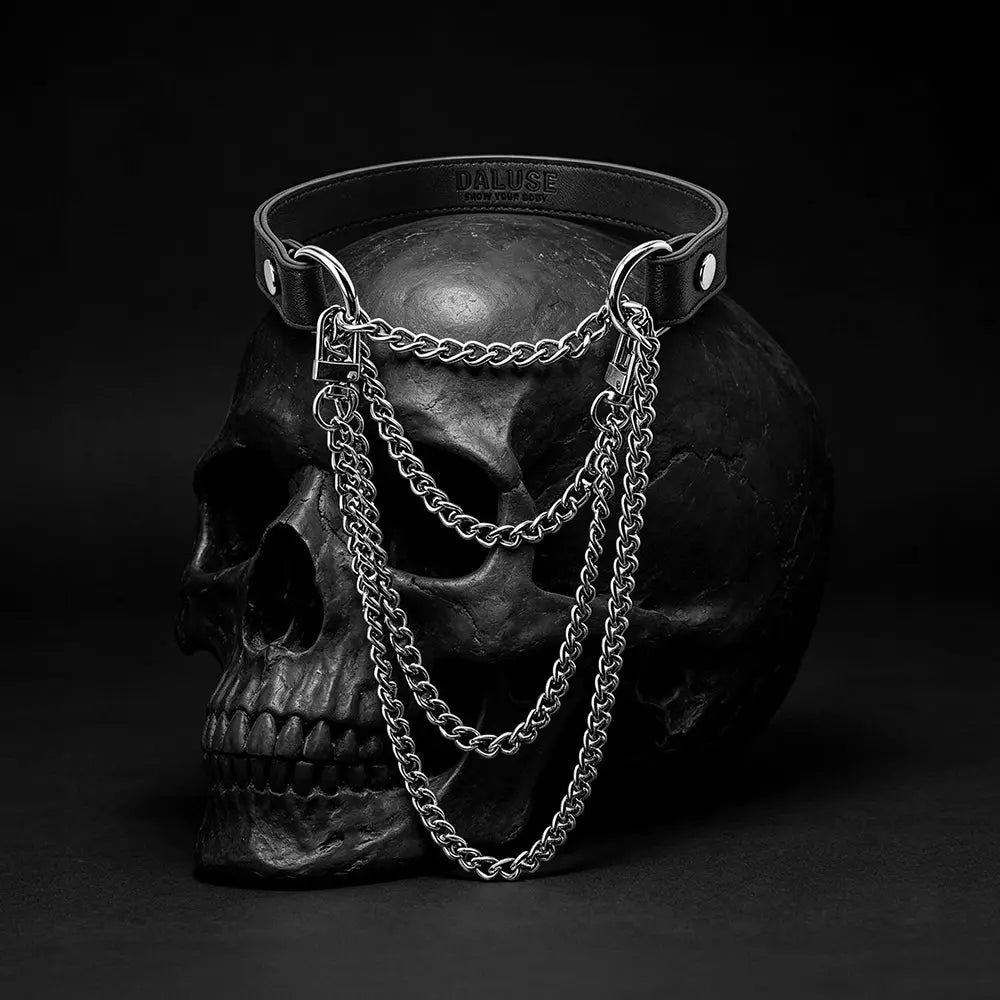 Leather-Choker DALUSE
