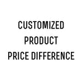 Daluse Customized Product Price Difference